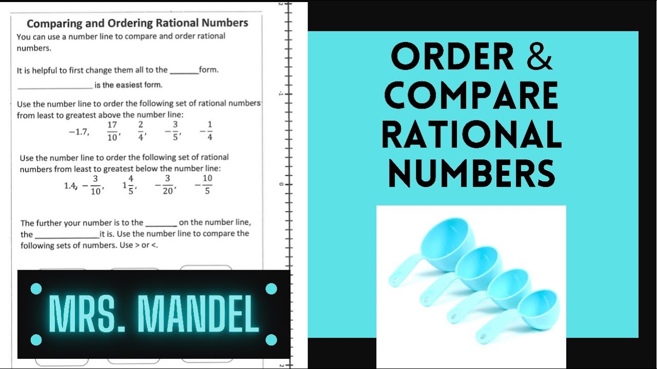 Comparing And Ordering Rational Numbers YouTube Comparing And Ordering Rational Numbers YouTube