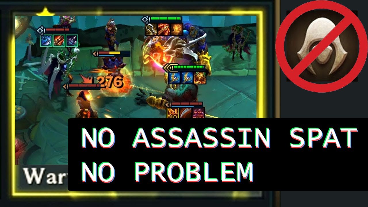 ASSASSIN WARWICK 3 STAR WITHOUT ASSASSIN EMBLEM SPAT | TFT SET 5 RECKONING | Teamfight Tactics