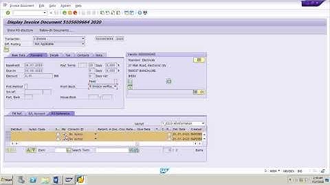 SAP MM Invoice verification Section B Exercise on How to Release Invoice manually