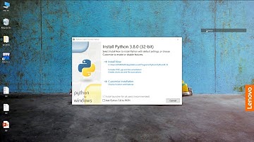 Install Python 3.8.0 on Windows 10 I #InstallPython,#Python3.8.0
