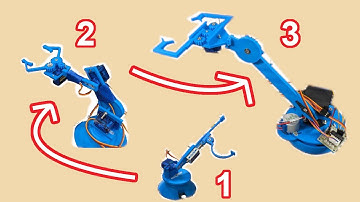 Open Source Arduino-Bluetooth Robotic Arm: Desk Buddy
