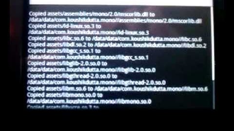 Mono on Android - Now Available on the Market