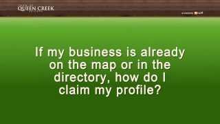 QC MapIt - Claiming a Business Profile