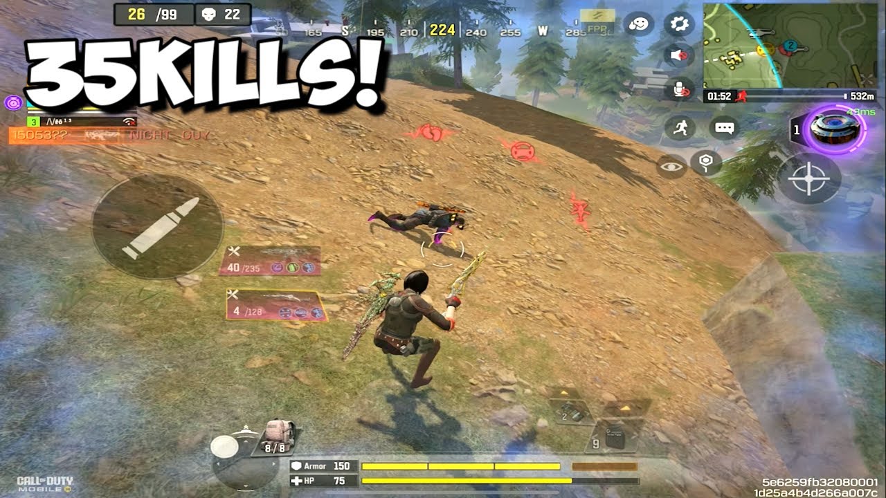 35 Kills Solo v Squad Gameplay Call of Duty Mobile!