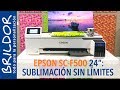 EPSON SC-F500:  la mejor 🔝 IMPRESORA de SUBLIMACIÓN 🔝 del momento: UNBOXING E INSTALACIÓN