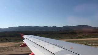 Taking off from FIGARI- Sud Corse airport