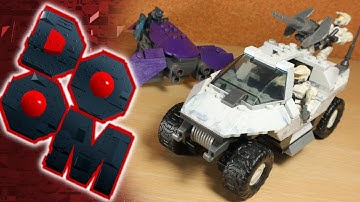 📷 Mega Bloks HALO: UNSC Rocket Warthog || DOOM Construx Review