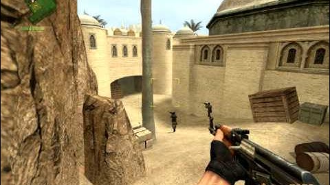 Counter Strike Source: Beta (steam) gameplay