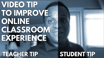 Improve Online Classroom Video With Natural Light: Tip For Teachers and Surprising Tip for Students