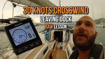Leaving the Dock in Strong Crosswind – Windward Stern Line