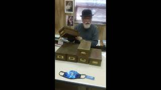 Darwin Dumps His Card Catalog