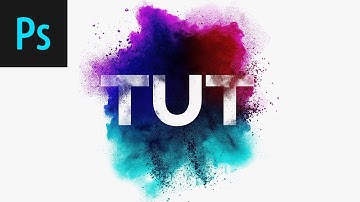 Photoshop Tutorial - Powder Explosion Effect