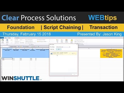 WINSHUTTLE Tutorial &