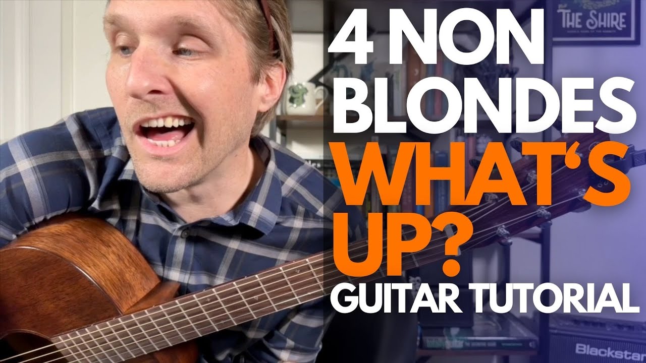 What's Up? (Beez in the Trap) by 4 Non Blondes Guitar Tutorial - Guitar Lessons with Stuart!