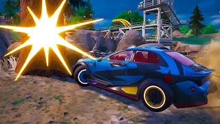 How to Destroy objects while drifting or boosting in a Nitro Drifter Fortnite