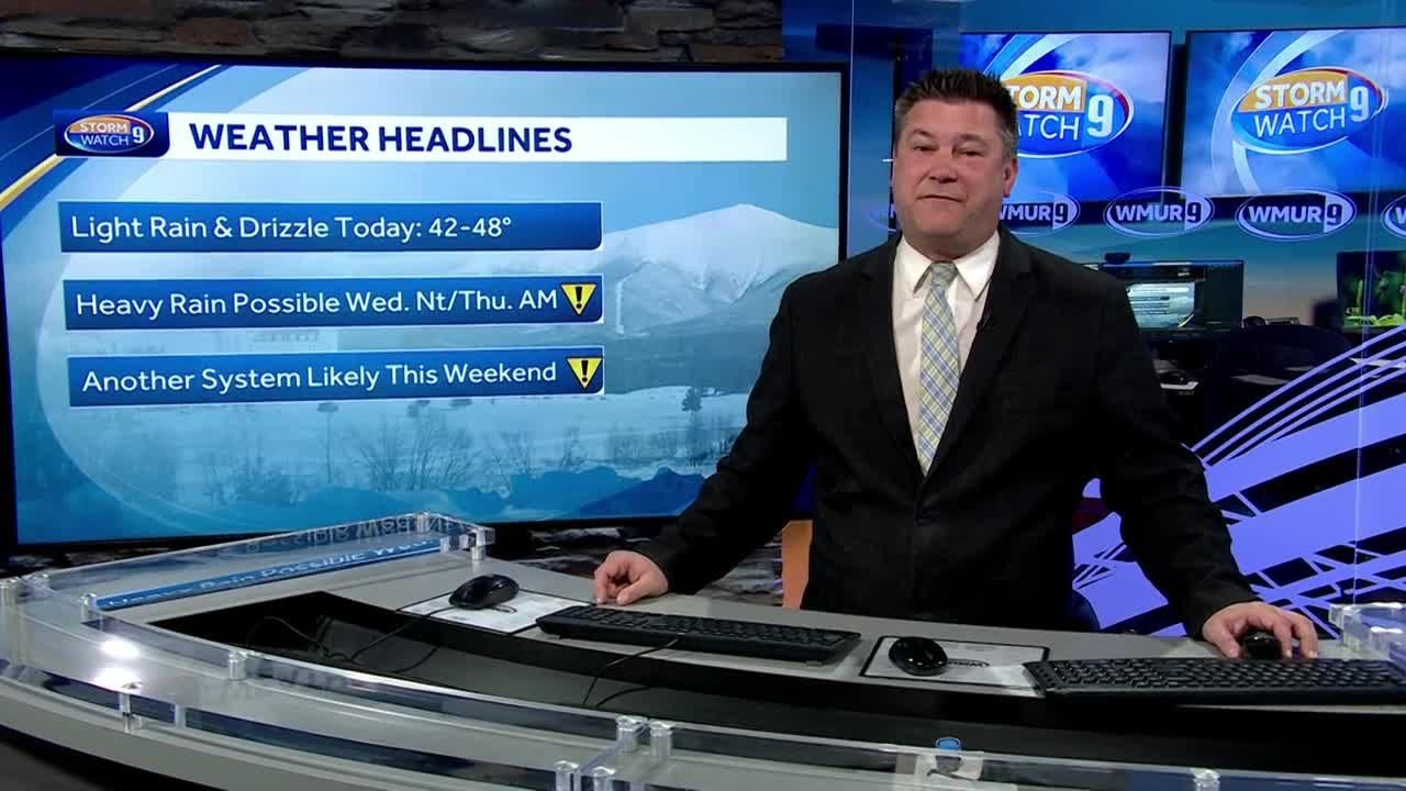 Video: Light rain, drizzle Thursday with cooler temperatures - YouTube