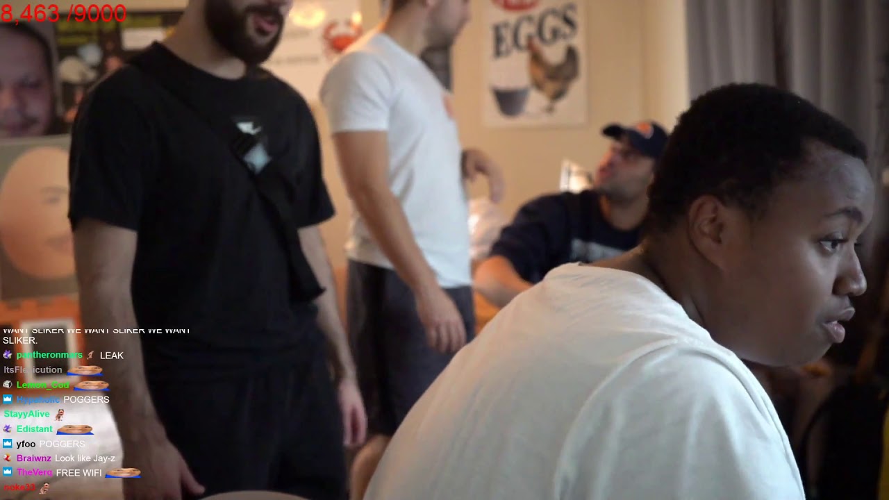 Sliker meets an African American for the first time in his life