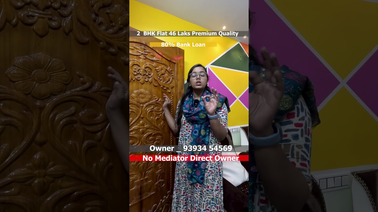 2bhk Flat,No Mediator, Direct Owner ,80% Bank Loan 2Bhk