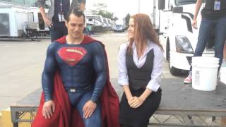 ALS Ice Bucket Challenge | Superman (Henry Cavill) & Lois Lane (Amy Adams)