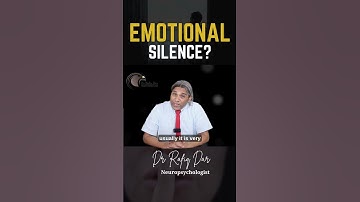 Emotional Silence || Dr Rafiq Dar