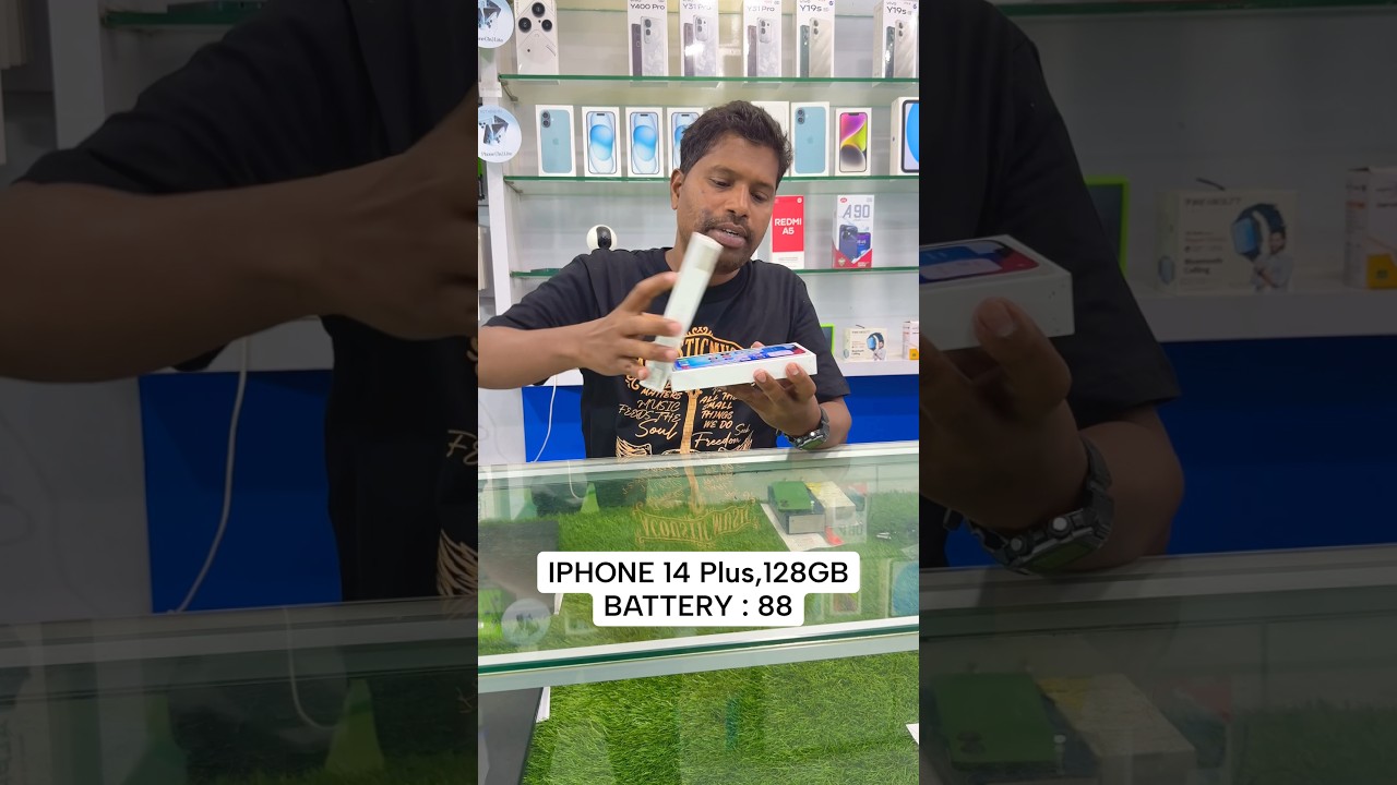 Iphone 14 plus used phone sale in hyderabad, Karmanghat. Megapixel mobiles