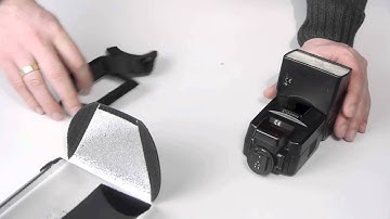 Universal Falt-Diffusor für Aufsteckblitz JJC 12 x 19,8cm - by www.enjoyyourcamera.com