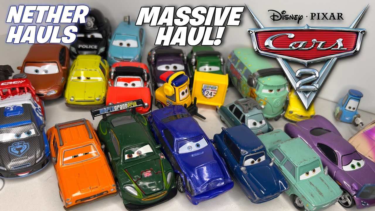 Disney Pixar Cars 2 MASSIVE Diecast Haul + Unboxing! - NetherHauls