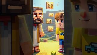 Minecraft Bible - Jonah Part 1 Jonah and the Giant Fish - 🌊✝️ Kids Christian Story
