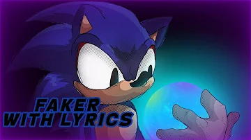 Faker WITH LYRICS | FT. @SpeedyD33 | VS. Sonic.EXE Lyrical Cover | Friday Night Funkin With Lyrics