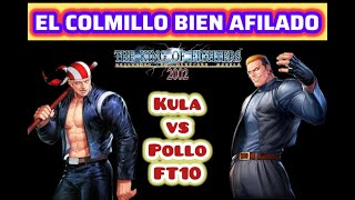 Kula vs Pollo Guerra de Poderes se enfrentan en batalla duro contra el muro