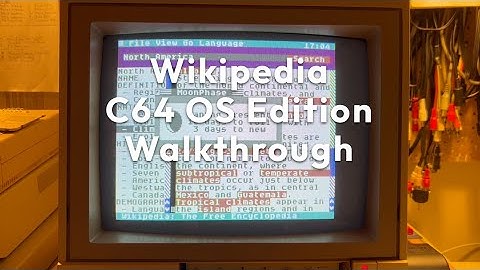 Wikipedia App Walkthrough