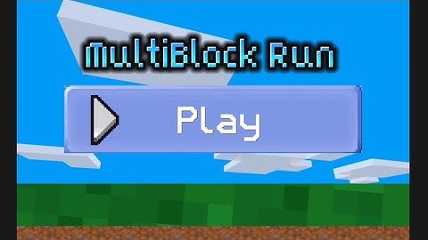 MultiBlock Run (Official Video Game)