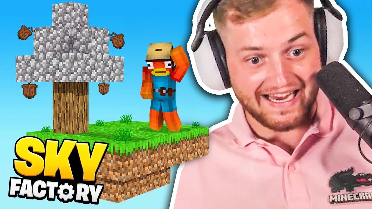 😍😨GEILSTER MINECRAFT MOD! | SKY FACTORY 4 - Cobblestone BÄUME & Co.!