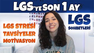 Lgsye Son 1 Ay Lgs Sohbetleri̇ Tavsi̇yeler, Moti̇vasyon,Rehberli̇k Wüst