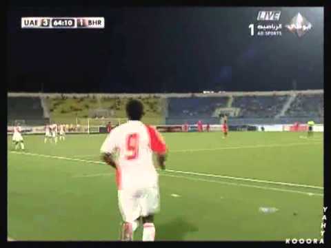 هدف احمد جمعة على البحرين بتعليق فارس عوض