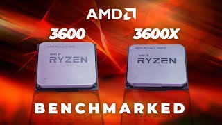 #RIPINTEL? AMD Ryzen 5 3600 & 3600X Gaming Benchmarks
