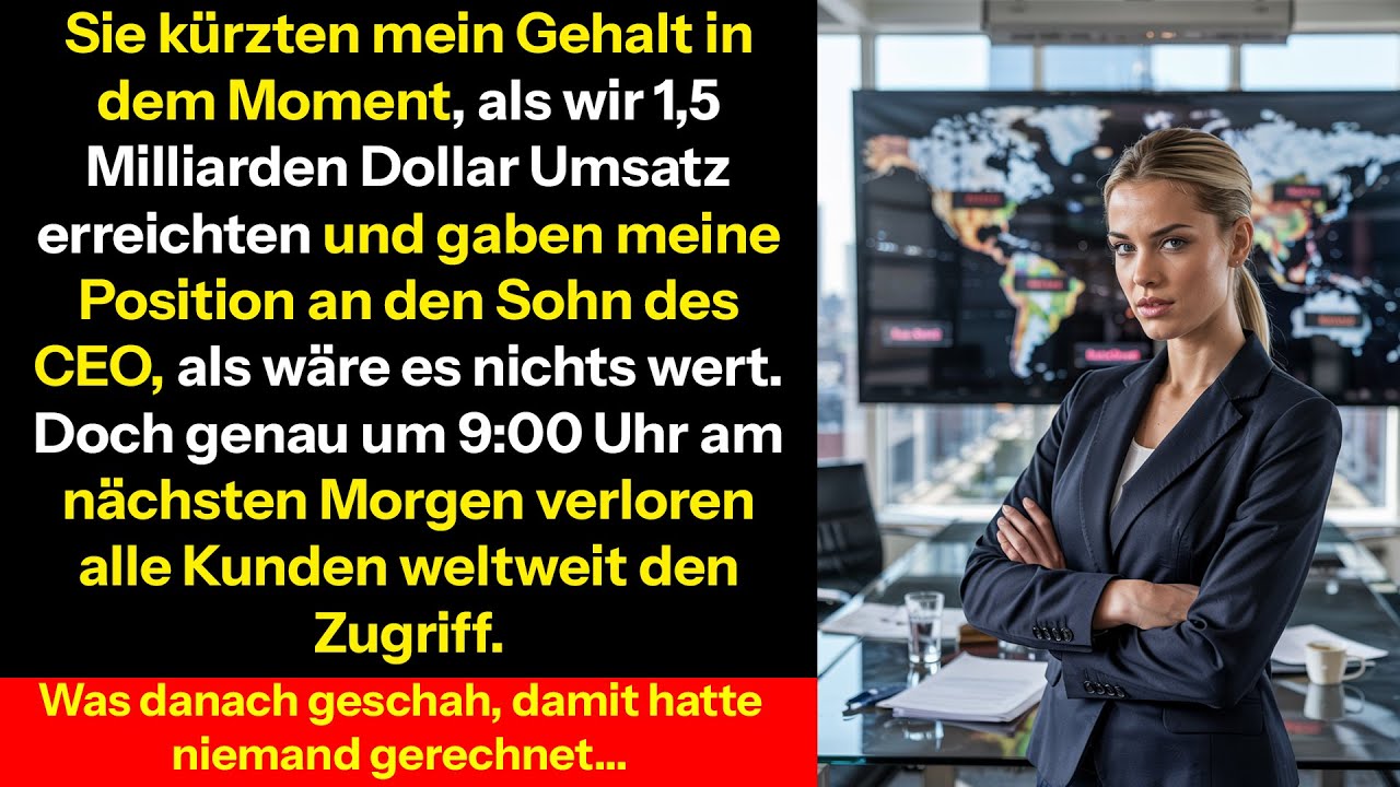 Als Sie Mir Alles Nahmen, Legte Ich Die Welt Lahm Und Niemand Sah Kommen, Was Danach Geschah.