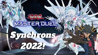 Master Duel Platinum Rank 1 - Synchron Deck, Combos and Replays 2022!