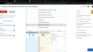 Creating Data Transformation Pipeline with Cloud Dataprep (new version) | Qwiklabs