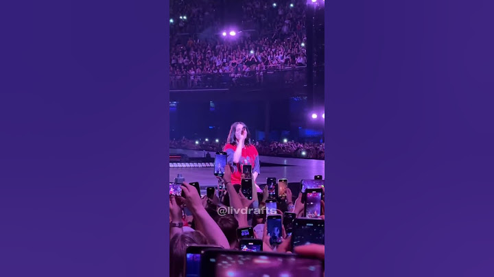 Billie Eilish performing “ What Was I Made For? “ live in Dublin 💙 #tour #concert #live