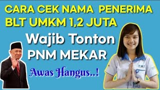 Cara Cek Nama Penerima BPUM/UMKM ke 3 banpresbpum.id Cara Cek Nama Penerima BPUM/UMKM ke 3 banpresbpum.id