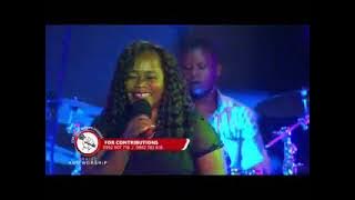 live performance by daughter of Zion Phalyce Mang'anda (Mwayenera)