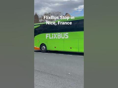 FlixBus stop in Nice, France - March 26, 2023 #nice #flixbus #travel ...