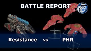Dropzone Commander Battle Report - Resistance Vs  PHR