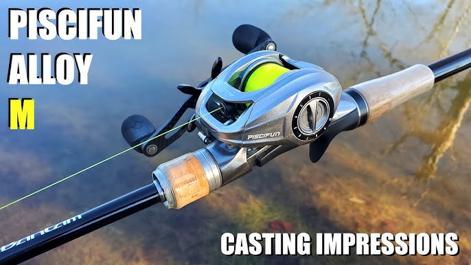 Piscifun Alloy M Baitcasting Fishing Reel, Aluminum Frame