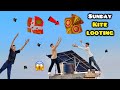 Sunday Big Kite Looting Unlimited Kite Looting Field Se Patang Looti Kite Looting on Roof Catching🪁