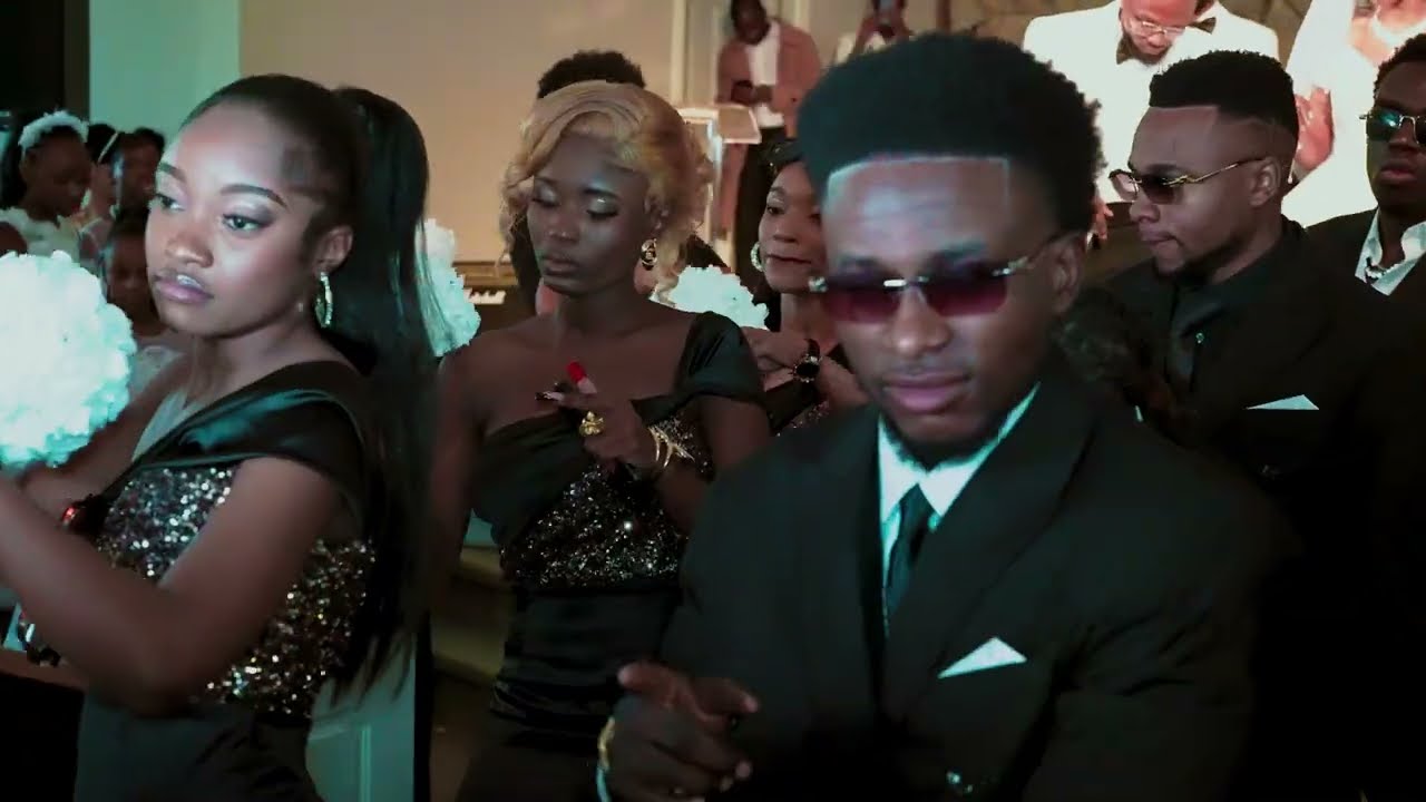 Noe Gambela - Rabbi  Wedding Church Exit. Greensboro NC 2024