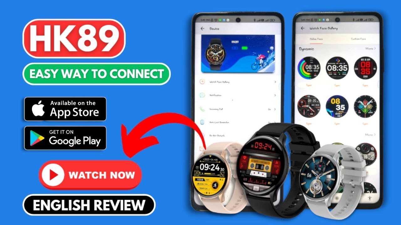 HK89 Smart Watch 📲📞 075 555 5881 How to Connect Call Setup CO HK89 Smart Watch 📲📞 075 555 5881 How to Connect Call Setup CO
