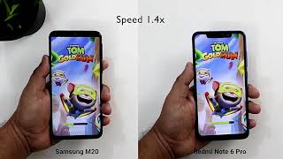 Samsung M20 Vs Redmi Note 6 Pro Speed Test