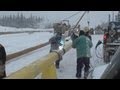 Pipeline Welding  -  Beading In A Blizzard